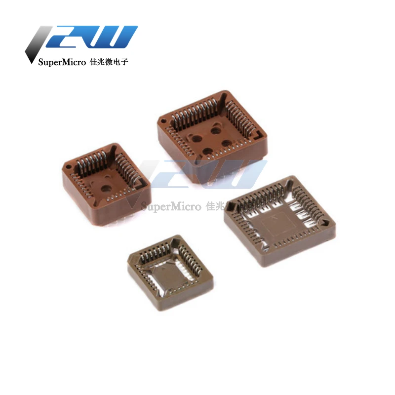10 шт./лот PLCC32 PLCC44 слот прямое гнездо IC базовый чип тестовый блок|Соединители| |