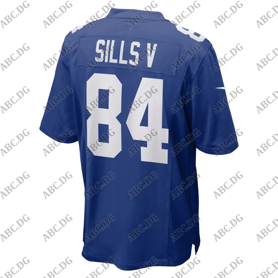 

Men Women Kid Youth New York David Sills V Royal Game Jersey