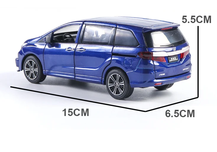 1: 32 имитация Honda Odyssey Детская игрушка автомобиль няня из сплава со звуком