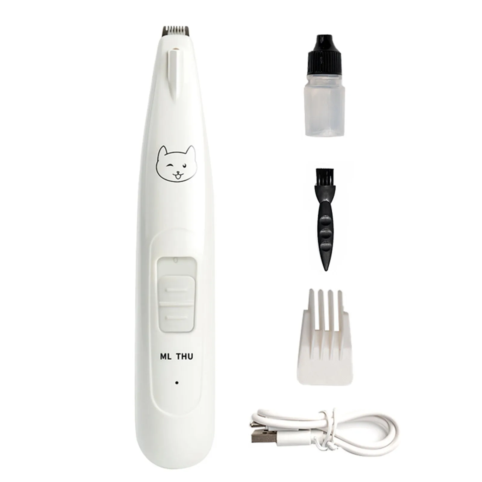 

Светодиодный Керамический триммер для питомцев, Набор машинок для стрижки шерсти собак со светодиодсветильник кой, электрическая дрель дл...