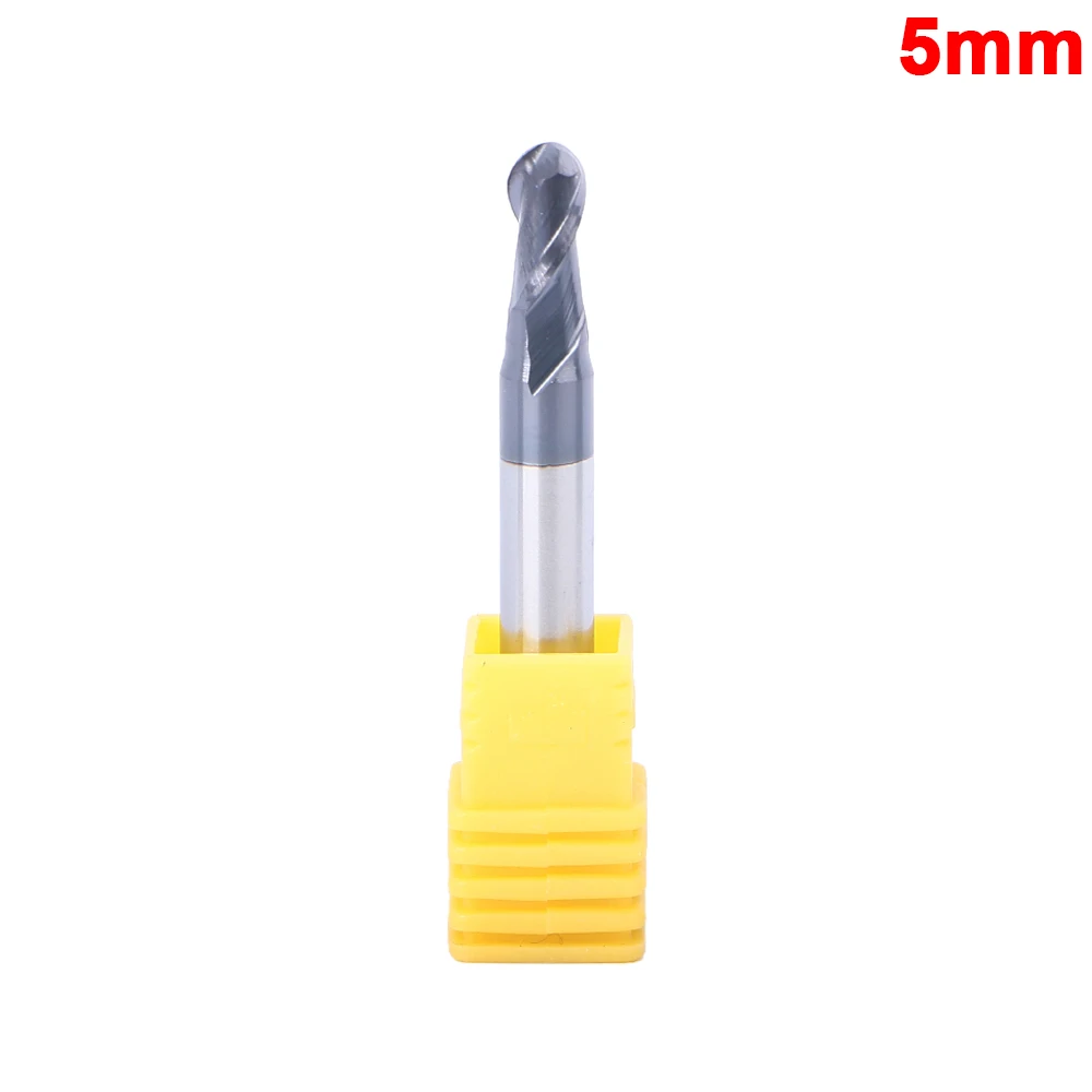 5mm Токарный станок с ЧПУ, фреза, торцевая фреза, сверло 50 мм, Вольфрамовая сталь, фреза, покрытие, фрезы, топ для дерева, алюминия - Длина режущей кромки: 5mm