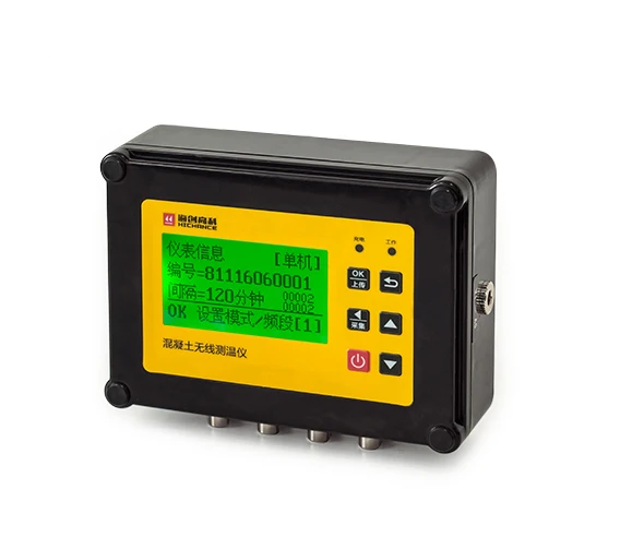 

Concrete temperature tester