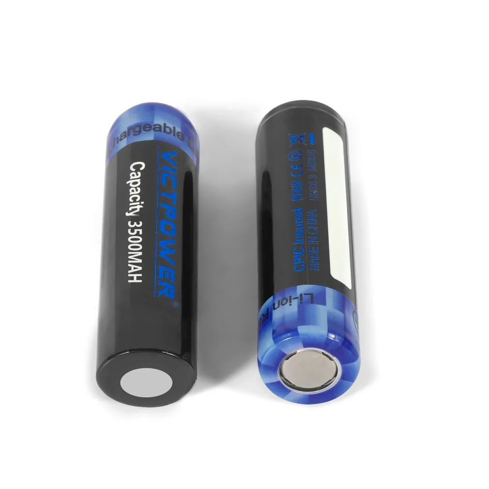 2pcs 3500mah Для детей 2, 4 шт. высокое Ёмкость 3,7 V 18650 2600 3500 3000 мА/ч, Перезаряжаемые литий-ионных батарей для светодиодный фонарик фары поисковый фонарь - Цвет: 2pcs 3500mah