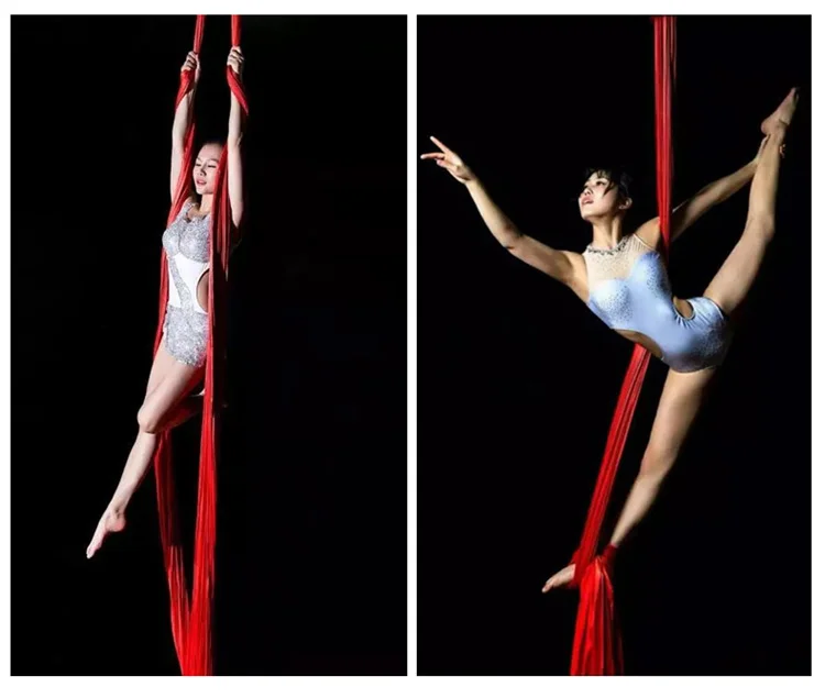 10 ярдов/9,2 м Fly Premium Aerial Silks для дома Йога Омбре трапециевидные ремни Антигравитационные воздушные качели для йоги