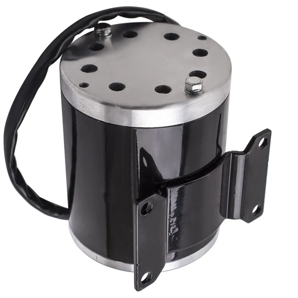 

500W 24V DC Electric Motor ZY1020 + bracket For scooter bike go-kart minibike
