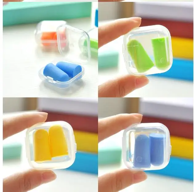 

HANRIVER 10 шт. экологически безопасные беруши, беруши из губки, беруши, уход за ушами