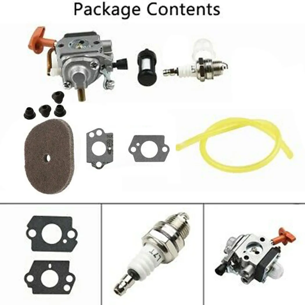 

For Stihl FS100R FS110 FS110R FR130T/FS130 FS130R HL100 HL100K Carburetor Kit Garden Mower Carburetor