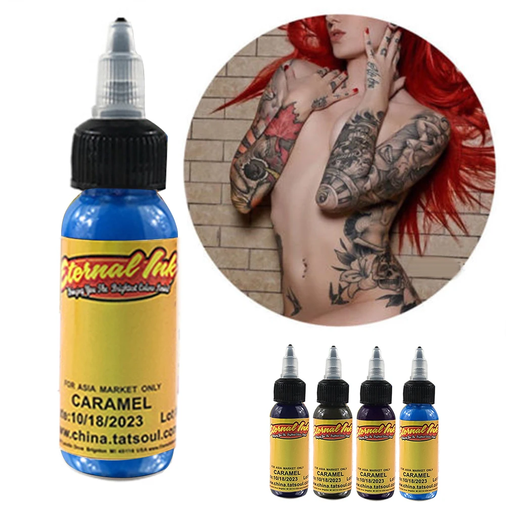 Татуировочные пигментные чернила для полуперманентной подводки глаз и бровей