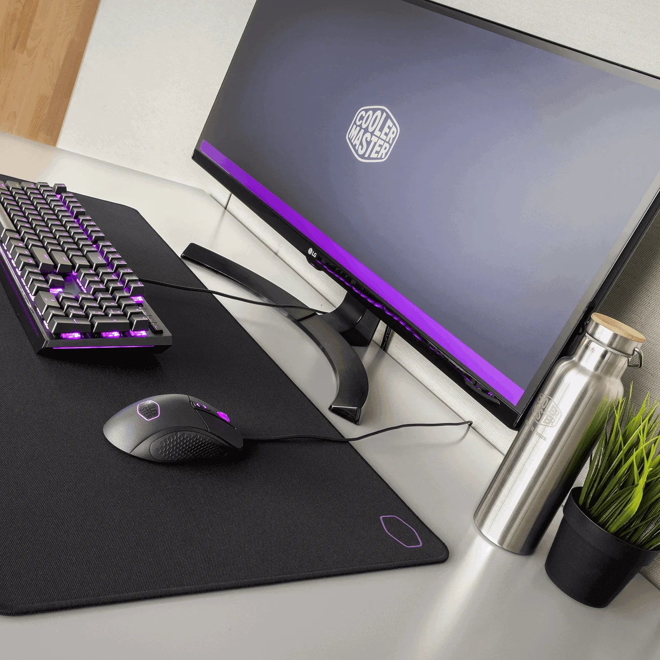 cooler master mp510 mouse pad and keyboard pad for gaming non slip waterproof thickening large size laptop table big desk mat free global shipping
