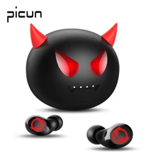 Picun W10 TWS сенсорные bluetooth наушники с отпечатком пальца