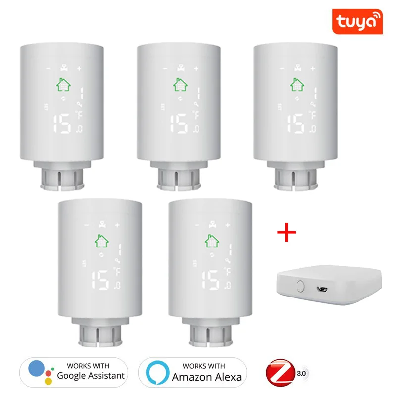 

Программируемый Мини-привод радиатора с регулятором температуры