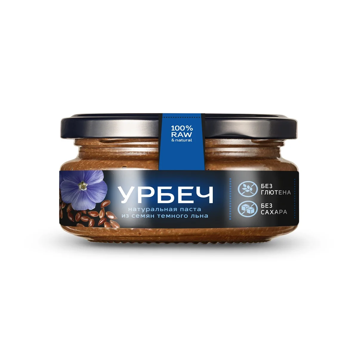 Урбеч из темного льна Алтай Селигор 100 г |