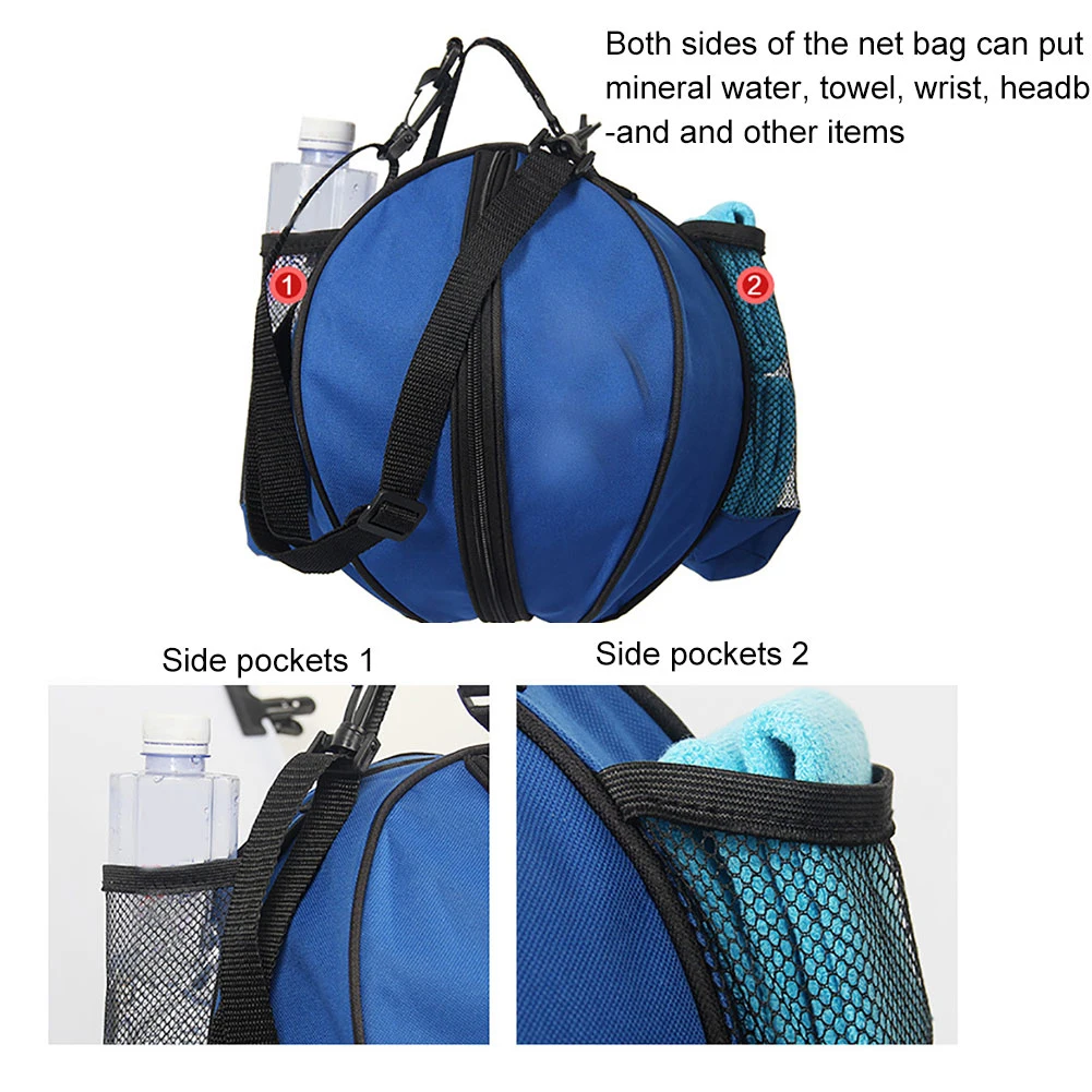 

Portable Sport Ball Shoulder Bag Basketball Football Volleyball Storage Backpack Bag Basketball Football Volleyball Backpack