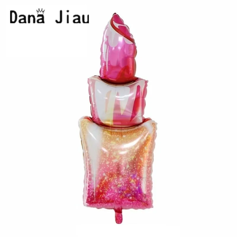 Большая помада и 18 дюймовый Круглый Гелиевый шар для макияжа девочек 20 лет