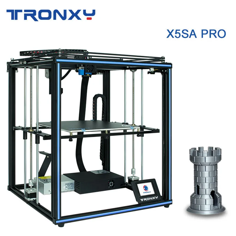 Комплект для 3D принтера Tronxy X5SA/PRO Модернизированная двухосевая направляющая с