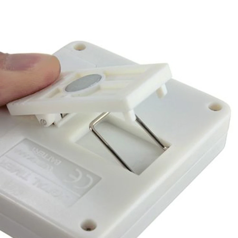 Абсолютно Новый Белый Цифровой ЖК дисплей кухня приготовления Спорт Таймер