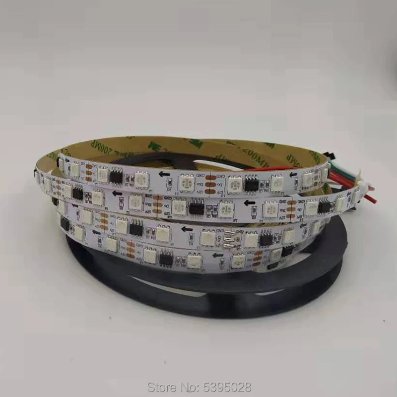 WS2811 1 ic управление 3 светодиодный IC умный драйвер чип может адресовать пиксельный светодиодный светильник DC12V ленточный светильник программируемый 30/60 светодиодный s/m