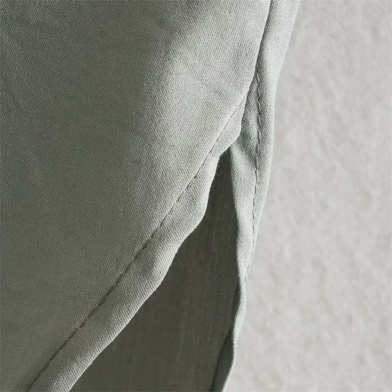 

Baldauren Women 2021 Fashion Loose Casual Shirt Retro Long Sleeve Button Shirt Streetwear