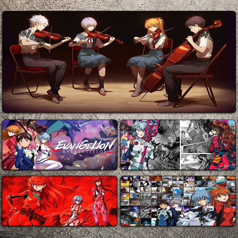

Коврик для мыши Evangelion, Офисные аксессуары, подушка, Настольный коврик, коврик для мыши, коврики для мыши Xxl, полный геймерский компьютерный Н...