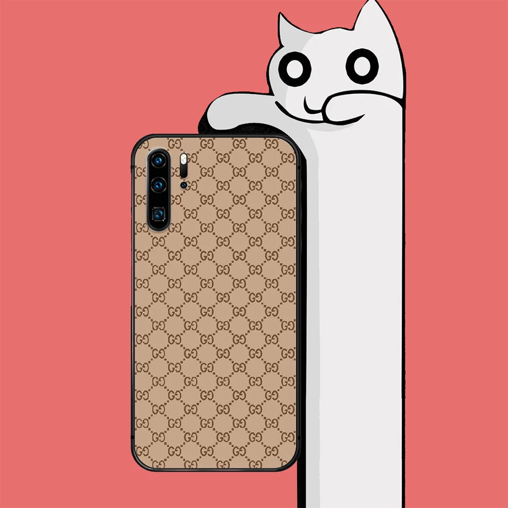 

Luxury Brand Ltalian Snake Phone Case Cover For Huawei Mate P 10 20 30 40 Lite Pro Smart Z Black Waterproof Pretty Tpu