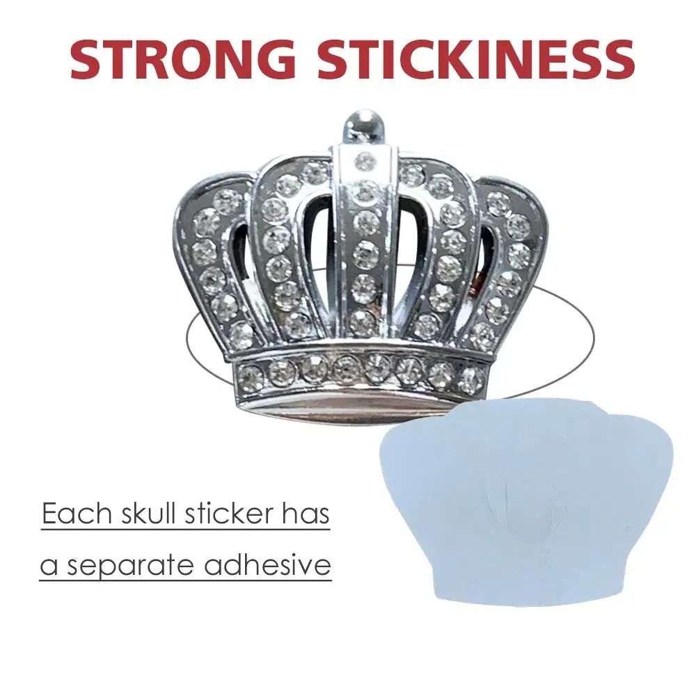 Стайлинг автомобиля 3D Металлические золотые серебряные строительные наклейки с