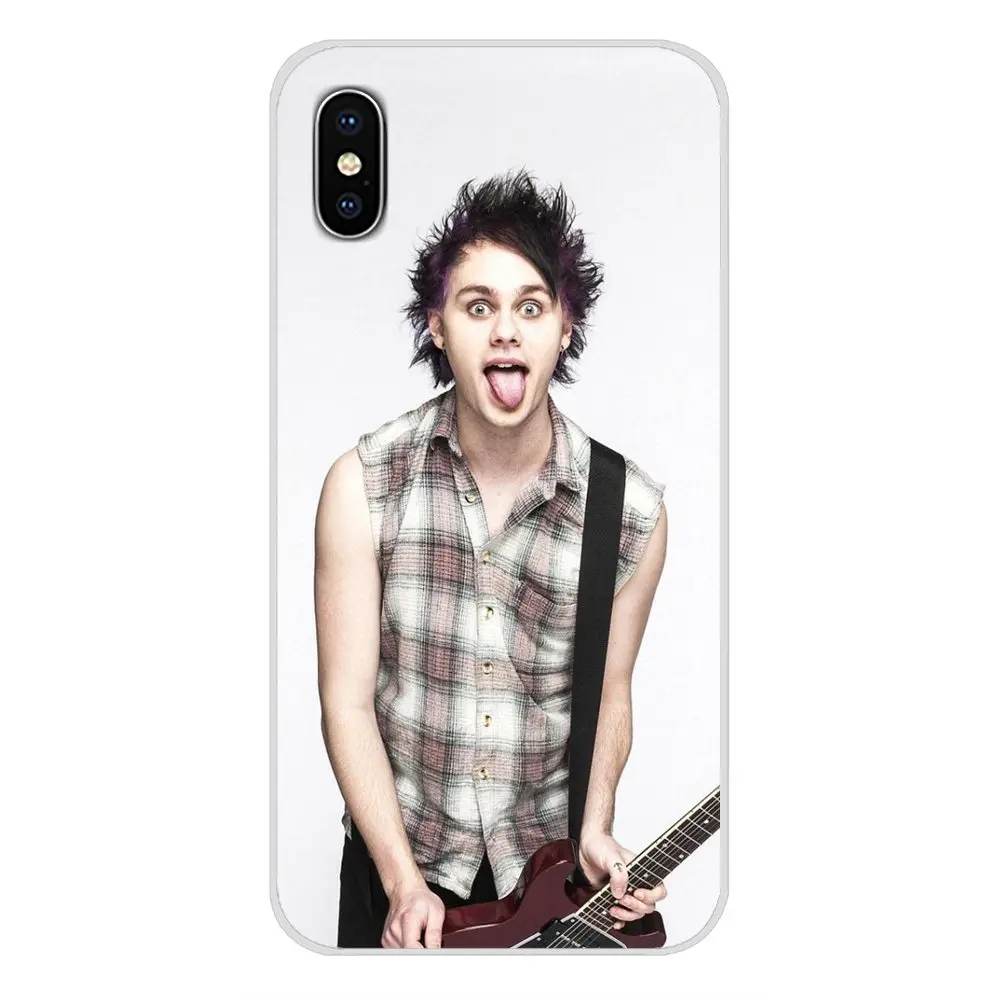 Аксессуары чехлы для телефонов Apple iPhone X XR XS 11Pro MAX 4S 5C SE 6S 7 8 Plus ipod touch 5 6 Michael Clifford 5sos |