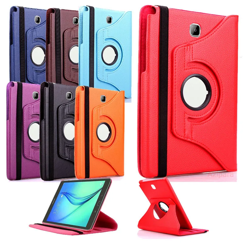 360 Вращающийся Авто спящий чехол для Samsung Galaxy Tab A 8 0 (2015) T350 T355 умный PU кожаный