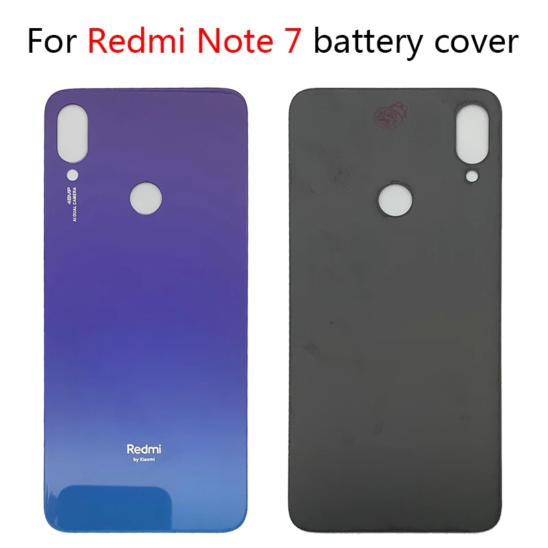 For Xiaomi Redmi Note 7 Pro Battery Cover for Back cover Housing Door Glass Panel Case | Мобильные телефоны и аксессуары