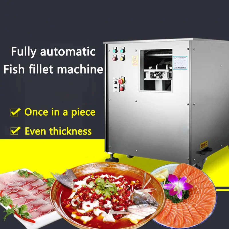280 шт/мин нержавеющей стали автоматической очистки аквариума Филейная машина XZ