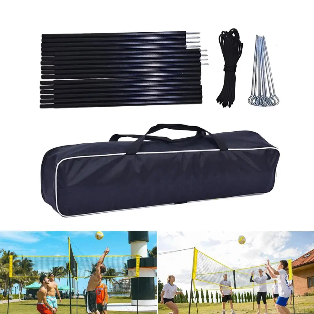 Кронштейн для сетки волейбола качественная железная труба портативный 4