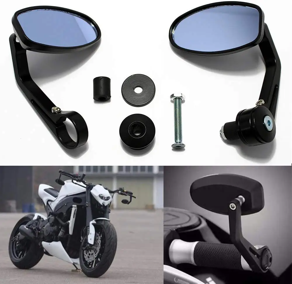Мотоцикл зеркало руль Боковая ручка бар концы для YAMAHA R6 R1 MT 09 07 TMAX XMAX WR 125 250 KTM DUKE 690