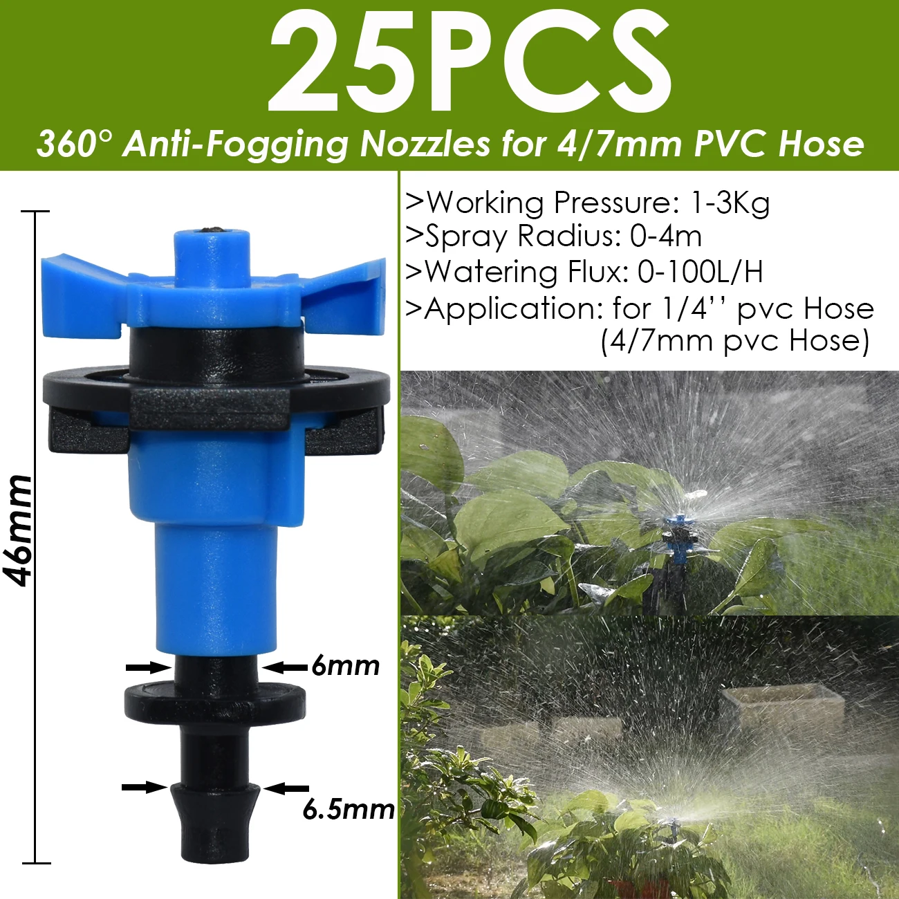 

KESLA Капельные распылители для полива 25 штук