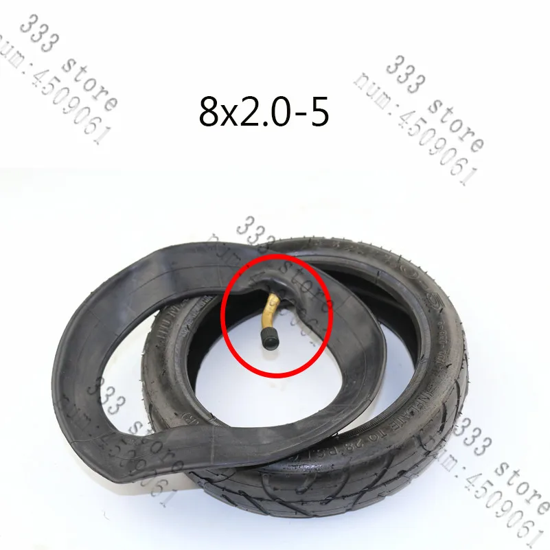 Высококачественная 8 дюймовая пневматическая шина 8X2.0-5 8x2.00-5 внутренняя труба и