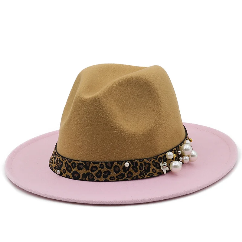 Фетровая шляпа-федора осенне-зимняя теплая шляпа с широкими полями 9 5 см |