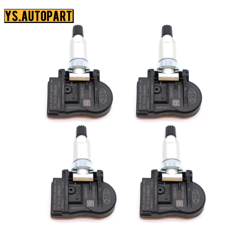 Автомобильный датчик давления в шинах 56029526AA для JEEP COMPASS GRAND CHEROKEE LIBERTY PATRIOT 315MHz TPMS