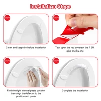 2021 urine deflector for toilet seat prevent potty training kids adults from splashing urine urine deflector with superglue