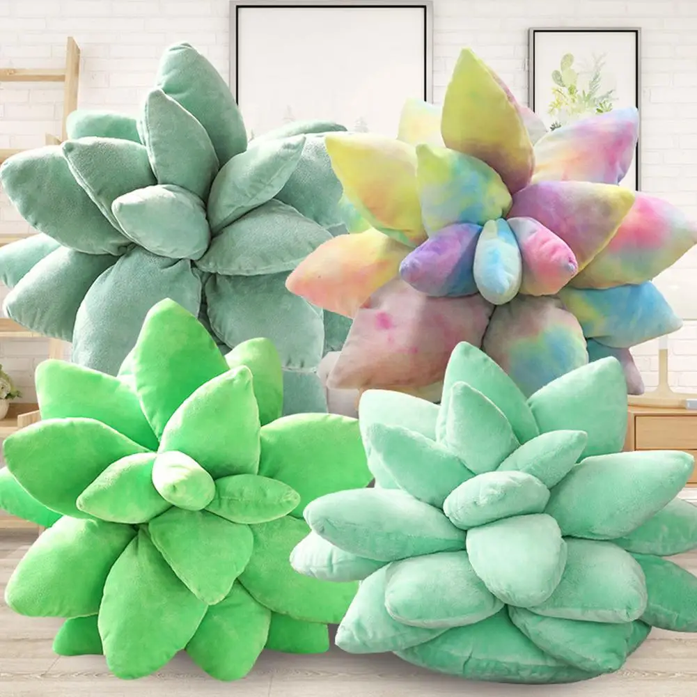 

45cm Succulent Plush Pillow Cushion Pillow Soft Plush Doll Novel Plant Cushion Toy For Home Decor Girl Birthday Gift