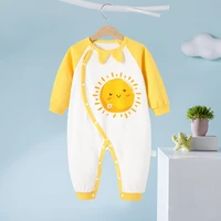 summer baby rompers cartoon infant jumpsuit cotton unisex onesie newborn bebes pajama short sleeve boys girls clothes