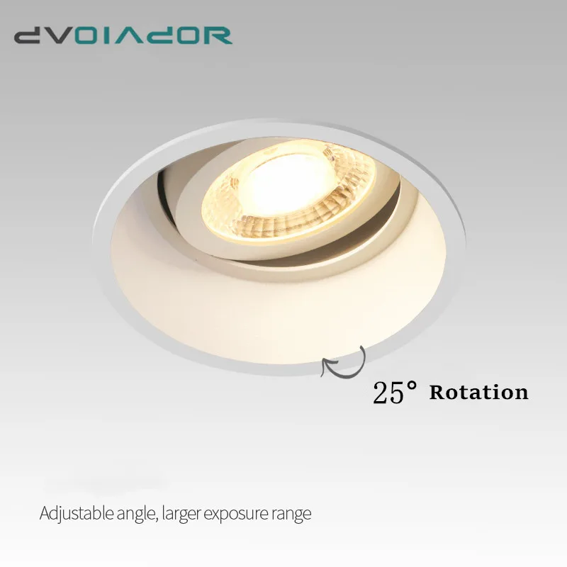 Скандинавские встраиваемые светодиодные светильники 5 Вт 7 12 точечные потолочные