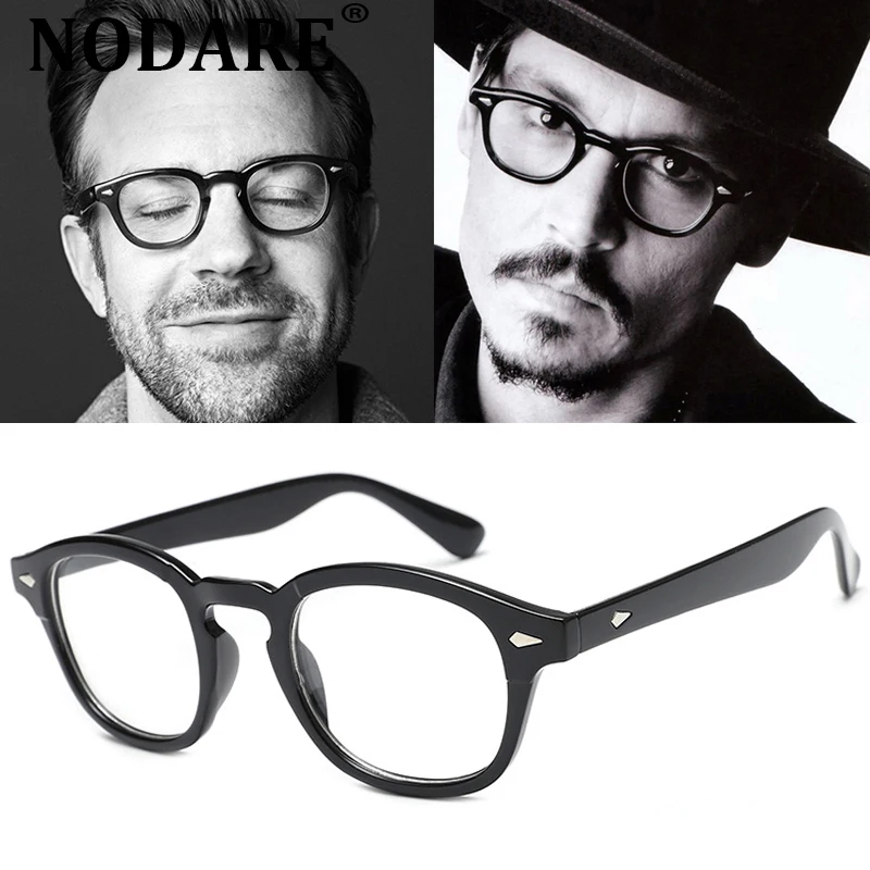 Новинка 2020 круглые очки в стиле Джонни Depp Lemtosh от noоси мужские брендовые