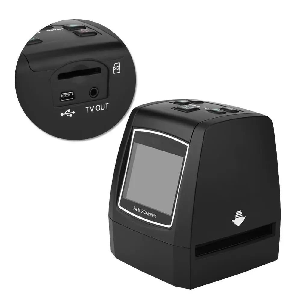 Высокая Разрешение 14MP/22MP 135/35/126/110/8 мм шлепанцы без задника с открытыми пальцами негативная пленка сканер ЕС/США Plug