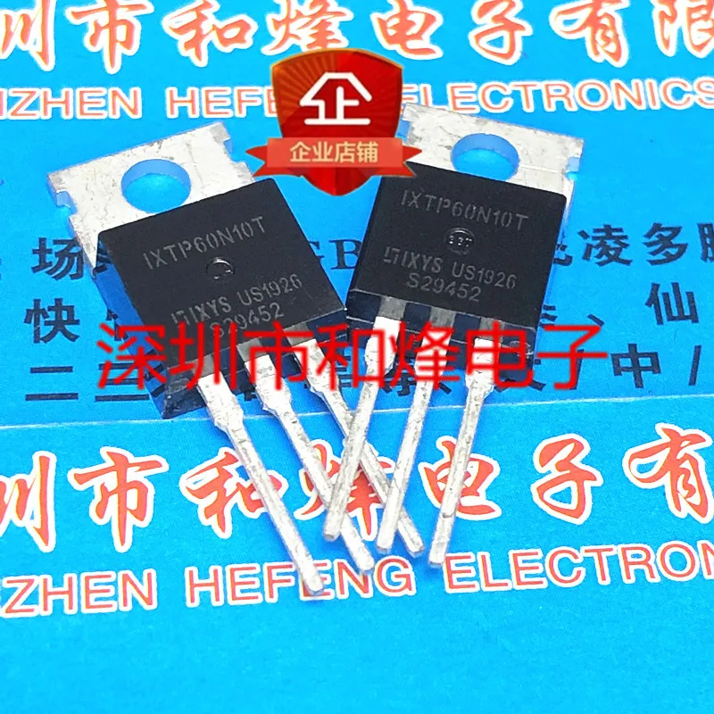 

Original 4PCS/ IXTP60N10T TO-220 100V 60A