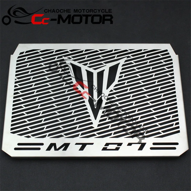 moto water tank shiled motorbike radiator guard protector for yamaha MT-07 MT07 accessories motorcycle grille cover   | Автомобили и