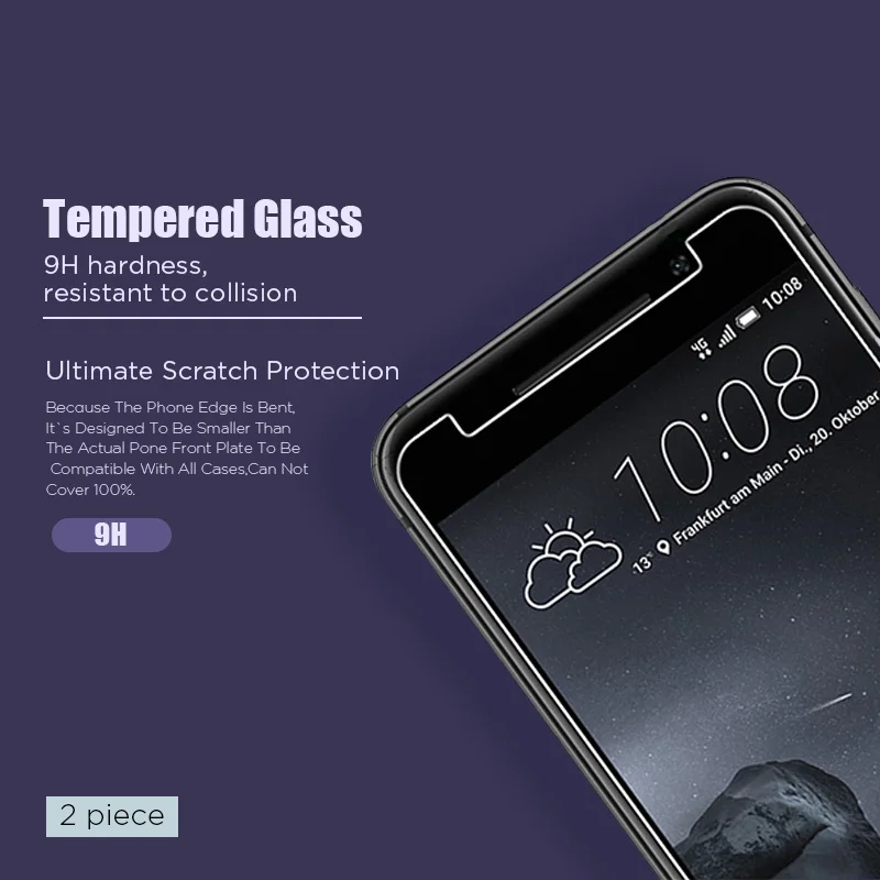 1/2 шт закаленное стекло для HTC Desire 816 820 825 826 828 830 Защита экрана U Play Ultra U11 Eyes HD