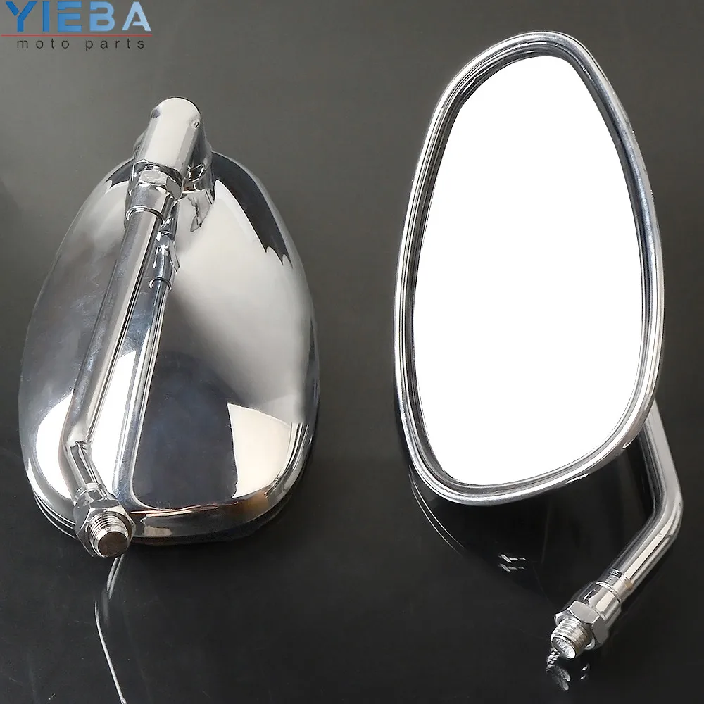 Универсальные аксессуары для мотоциклов синие линзы зеркало заднего вида