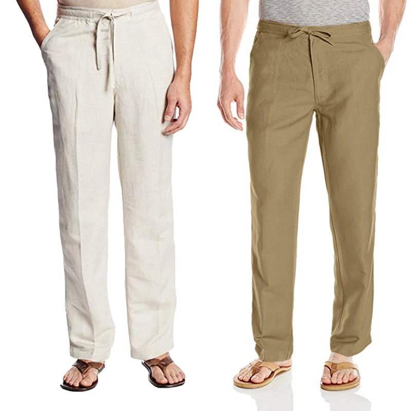 

Мужские прямые брюки, повседневные брюки с карманами, на шнуровке, новые модные шикарные брюки, однотонные Фотообои