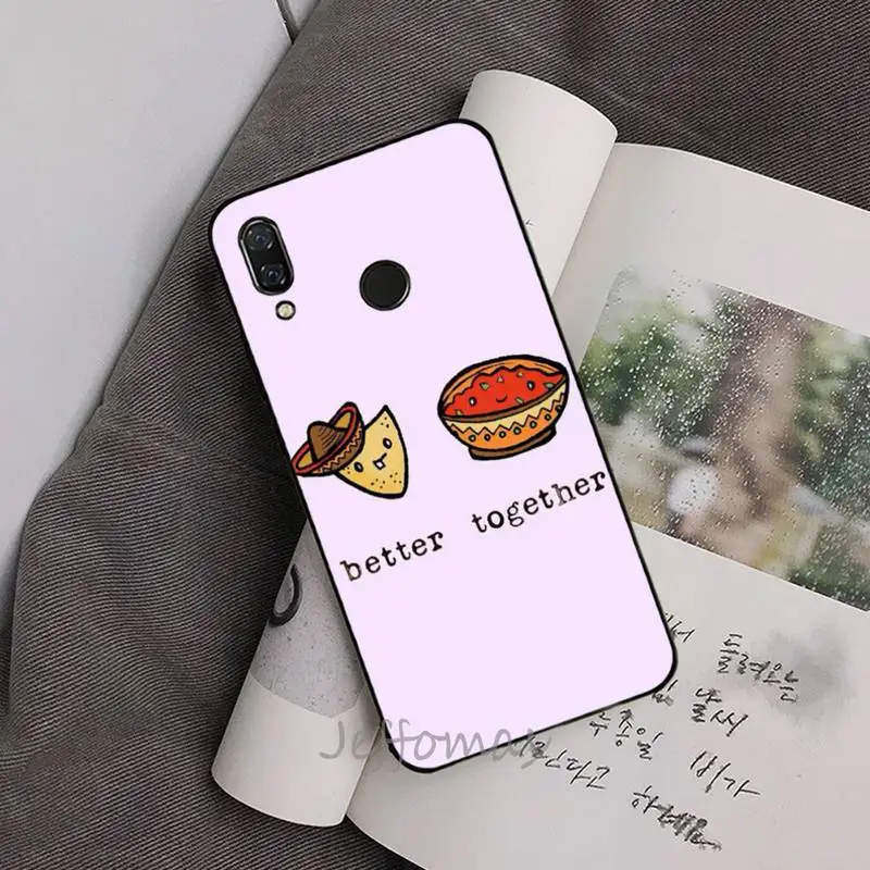 

Cute Milk Biscuits BFF Phone Case For Xiaomi Redmi Note 4 4x 5 6 7 8 pro S2 PLUS 6A PRO