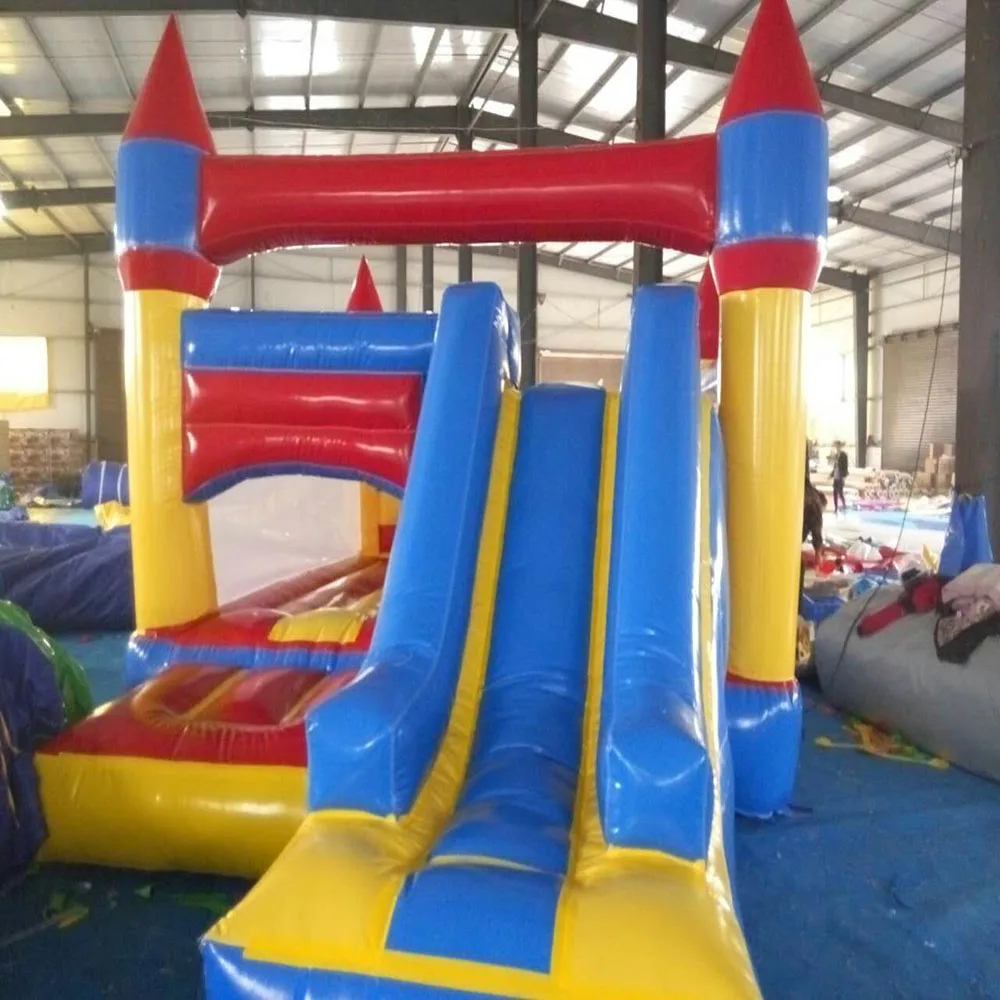 

New Park Inflatable Castle, Children's Play Air Cushion Toy, Trampoline Slide, Large Naughty Castle Paradise