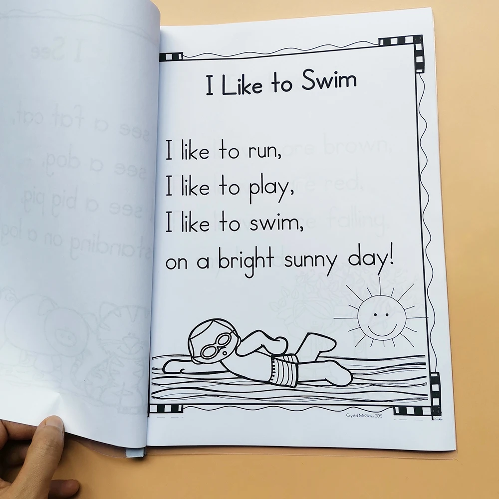 Обучающие английские книги Монтессори обучающие игрушки для детей развивающие