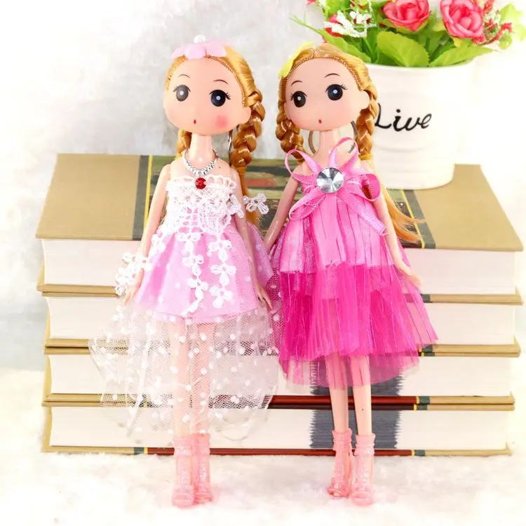 25 см куклы для девочек детские игрушки интерактивные милые и мягкие брелок